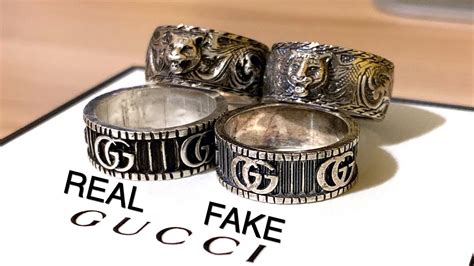 fake gucci ring men|is gucci jewelry real gold.